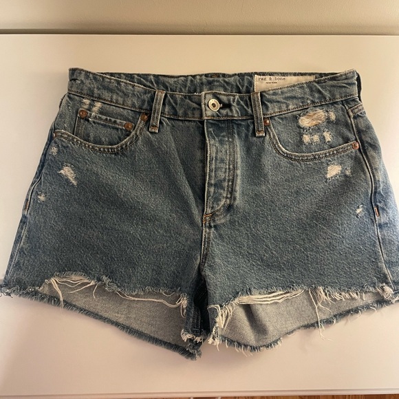 Rag & Bone Dre Low Rise Jean Shorts - Picture 3 of 6